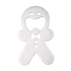 Abridor de Botellas de Cerveza con Diseño de Muñeco de Jengibre, Creativo y Divertido, de Metal, Regalo de Navidad - Product Image 6