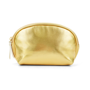 Pochette de soirée pour femmes et filles, sac à main tendance en cuir PU doré métallisé, fermeture éclair, léger, résistant à l'eau, portable - Product Image 6