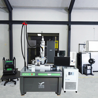Nouvelle machine de soudage laser à fibre automatique DP LASER pour charnières de porte architecturales en acier inoxydable à large portée, garantie 3 ans