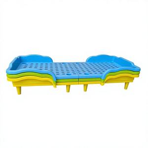 <span class=keywords><strong>Lettino</strong></span> per il riposo dei bambini in legno massello rinforzato per asilo nido, scuola materna e scuola primaria, <span class=keywords><strong>design</strong></span> moderno a cartoni animati per neonati e bambini piccoli - Product Image 2