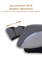 Fauteuil de massage électrique intelligent commercial moderne à gravité zéro avec chaleur, airbag, rouleaux pour les pieds et fonction Shiatsu pour hôtels et spas (export)