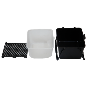 Kit de peinture Sanfine avec rouleau, brosse, <span class=keywords><strong>grille</strong></span> d'injection, seau en plastique à double rouleau, bac à peinture avec poignée - Product Image 6