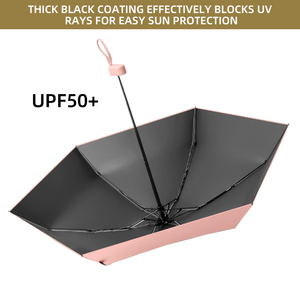 Phổ biến chất lượng cao Túi Ô Chống UV phụ nữ nhỏ Ô GẤP viên nang nhỏ Ô dù với trường hợp - Product Image 3