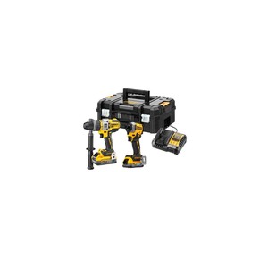 DeWalt Cordless <b>Hammer</b> Drill Kit 20V Max Lithium Ion Battery Charger Tool Box Included - Product Image 1