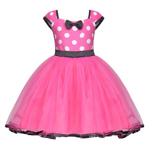<span class=keywords><strong>Vestito</strong></span> in Tulle a Pois di <span class=keywords><strong>Minnie</strong></span> Mouse per Bambine, Costume per Feste di Compleanno, Halloween e Travestimenti per Neonati e Bambini - Product Image 6
