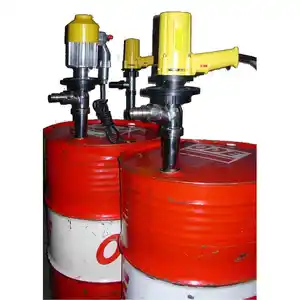 Nueva gran oferta de bombas de barril de acero inoxidable/PVDF con motor eléctrico y bomba de tambor de aceite lubricante para tanques de 55 galones.