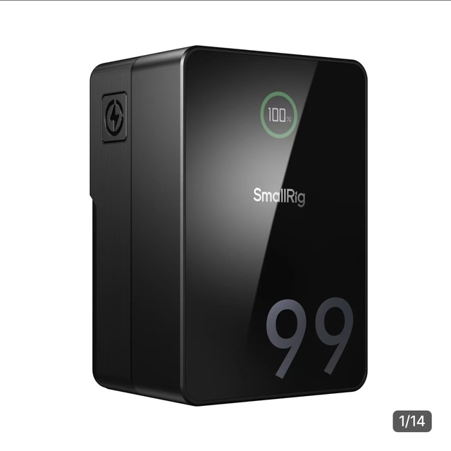 VB99 Pro mini V Mount Battery 99Wh 100W Output 7-Port PD 3.0 Fast Charging