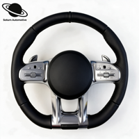Bande lumineuse LED RPM pour le volant de Mercedes-Benz, avec bordure en fibre de carbone personnalisable AMG W223 W213 W205 W204 G63