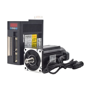 Kits de servomotor de CA de 200W, 400W, 600W, 1.27N.M, 3000RPM, <span class=keywords><strong>60ST</strong></span>-M01330, Motor de CA, controlador de servomotor combinado, máquina enrutadora CNC AASD 15A - Product Image 1