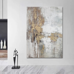Marco moderno nórdico 100% hecho a mano sin marco cuadro <span class=keywords><strong>de</strong></span> arte <span class=keywords><strong>de</strong></span> pared decorativo lienzo <span class=keywords><strong>de</strong></span> arte abstracto pintura <span class=keywords><strong>al</strong></span> óleo acrílica fácil - Product Image 3