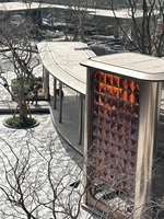 Conception personnalisée briques de verre en cristal solide givré couleur transparente bâtiment décoration de la maison murs rideaux architecturaux