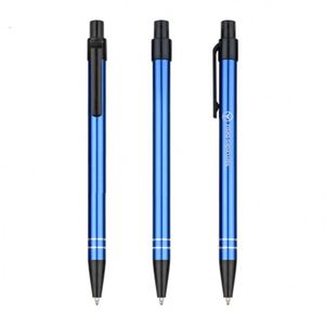 Luxury Customizable 1.0mm Metal Ballpoint Pen Custom Logo Sublimation <b>Printing</b> Novelty Design-Black/Red/Blue/Multi-Colored Ink - Product Image 2