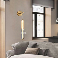 Lampe murale LED suspendue moderne de luxe pour couloir long, design intérieur, éclairage de salon, villa, hôtel - Grande Vente