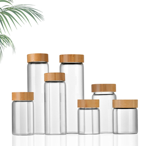 Juego de Frascos de Vidrio de Borosilicato de Alta Calidad de 140 ml con Tapa de Bambú, Venta al por Mayor - Product Image 2