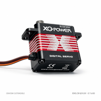 Servomoteurs à vendre XQ-POWER XQ-BLS8185D 85kg Servomoteur numérique sans balais à couple élevé, étanche, engrenages métalliques 16.8V pour robot et voiture RC