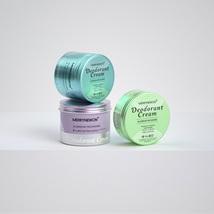 Private Label <b>Aluminum</b> Deodorant Jar Screw Cap Custom Screen Printing Cosmetic <b>Container</b> - Product Image 1