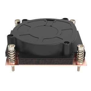 Turbofan 12V serveur dissipateur thermique équilibre <span class=keywords><strong>le</strong></span> radiateur silencieux de refroidissement 4 broches PWM dissipateur thermique en aluminium avec ventilateur - Product Image 3