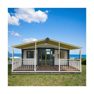 Casa contenedor de 20 pies de montaje rápido, cabaña de pescador junto al lago - Product Image 1