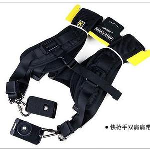 Sangles professionnelles pour appareil photo reflex numérique série K – Sangle double rapide pour prise de vue rapide, double sangle d'épaule et sangle simple d'épaule - Product Image 5