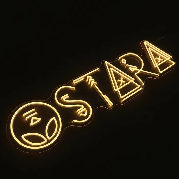China Custom Letter Acrylic Board Led Neon Store Customise Laser Cut Letters Neon Sign by Led Tube