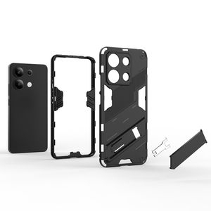 Protezione completa Hard PC Kickstand ibrido armatura morbida custodia per telefono in TPU per <span class=keywords><strong>Redmi</strong></span> Note13 4G Note 13Pro <span class=keywords><strong>5G</strong></span> <span class=keywords><strong>Cover</strong></span> - Product Image 5