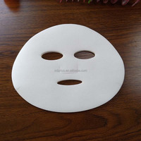 Mascarilla Facial de Fibra de Tejido Liso, Transpirable, Súper Absorbente, Control de Grasa, Nano, 48gsm, Fresca para Uso en Verano, para Piel Sensible