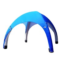 Grande tente à quatre pattes en TPU personnalisable Vente en gros Pare-soleil extérieur Stalle Tente pour publicité commerciale Logo gonflable