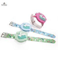 Nouvelle conception enfants Silicone dessin animé montre Silicone Animal LED montre analogique enfants silicone led montre numérique