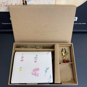 Nuova Elegante Borsa Clutch da Donna e Portafoglio da Ragazza, Set di Borsette e Pochette da Donna di Design Classico alla Moda - Product Image 1