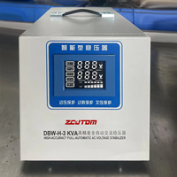 Stabilisateur de tension monophasé 1KVA-8KVA, faible puissance, pour la maison, écran numérique LED, écran à aiguilles, prise personnalisable