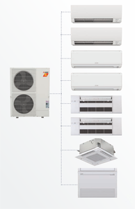 <span class=keywords><strong>Mitsubishi</strong></span> Commercial Duct Type Plafond Multi-Split VRV Système Intérieur Central VRF Climatiseur pour Bureau Utilisation Core Pump - Product Image 4