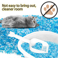 Produit en gros de litière pour chat en cristal de minerai de gel de silice naturel de haute qualité