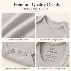 Combinaison bébé 100% coton, faible MOQ, vêtements pour nouveau-né garçon 0-3 <span class=keywords><strong>mois</strong></span>, livraison directe, barboteuse bébé tricotée, combinaisons bébé très bon marché, vêtements pour bébé - Product Image 3