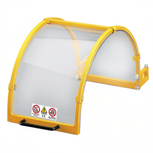 Protección para Tornos Fervi con Pantalla de Lexan, Estructura de Acero, Protector de Seguridad T600 Italia para Protección de Máquinas - Product Image 2