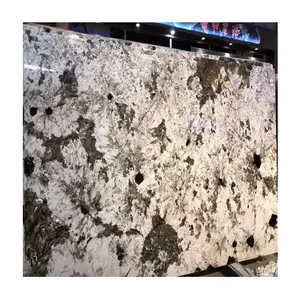 冰川达拉斯冰山白色花岗岩奥里萨铂太阳能峰会石材抛光平板瓷砖价格