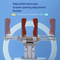 Pince télescopique réglable pour doigts de main robotique, pince étendue, pince pneumatique parallèle, accessoires pneumatiques 16D/20D