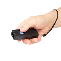 16MB de memoria 800mAh batería sin conexión Trabajo Blue Tooth USB decodificador de código de barras portátil 2,4 GHz escáner de código de barras inalámbrico