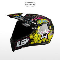 Casque intégral de moto tout-terrain exclusif transfrontalier certifié DOT CE XSSMLXLXXL