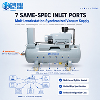 Unidad de Vacío de Paletas Rotativas de Alta Presión KAI MENG 140m³/h 5KW -101kPa para Unión de Resina y Fibra de Carbono