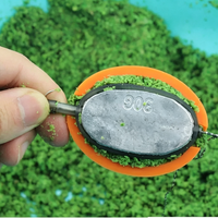 Plateau porte-appâts pour la pêche à la carpe, plomb de pêche en alliage de zinc, Method Feeder 25g 35g 45g, porte-appâts de pêche, Method Feeder en ligne pour la pêche à la carpe