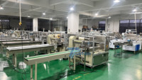 Machine d'emballage automatique pour petits sacs, biscuits, tasses, gâteaux, croissants, pain plat