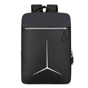 Mochila de hombro unisex reflectante, antirrobo, impermeable, con carga USB, de gran capacidad, para negocios, con muestra gratuita. - Product Image 3