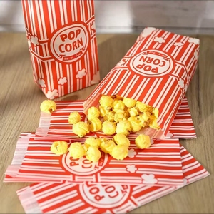 Produits phares : Sachets d'emballage plastique minimalistes personnalisés pour pop-corn, parfaits pour le camping et les pique-niques - Product Image 4