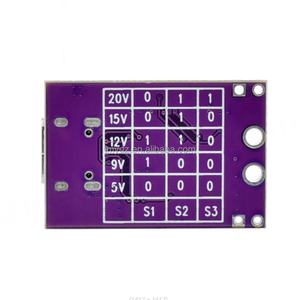 ตัวกระตุ้นการชาร์จเร็ว PD/QC/AFC รองรับการจ่ายไฟแรงดันคงที่ 5V 9V 12V 15V 20V - Product Image 3