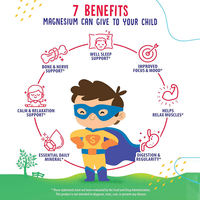 Gummies de citrate de magnésium pour enfants 500mg, sans sucre, pour favoriser le sommeil, saveur framboise, 30 unités, supplément pour enfants, marque HYT, personnalisable OEM