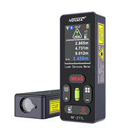 NOYAFA NF-277L Télémètre laser industriel rechargeable, ligne croisée verte, mesure d'angle électronique, indice de protection IP54, 10x