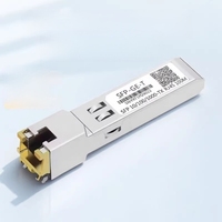 Módulo de cobre transceptor 10GBase-T SFP + a RJ45 CAT6a Compatible con Cisco Ubiquiti Fortinet TP-Link Mikrotik