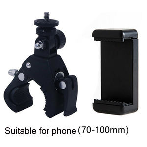 Soporte de abrazadera para manillar de motocicleta de bicicleta con cámara para DJI ACTION 5Pro 4 3 para Insta360 X4 X3 GO2 para <span class=keywords><strong>SJCAM</strong></span> <span class=keywords><strong>SJ4000</strong></span> - Product Image 5