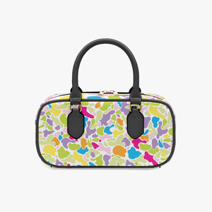 Brand New Customized <strong>pink</strong> Camo Printed Design PU Leather Handbag Fashion <strong>Womens</strong> Tote Bag Cloud Camo Zipper Travel <strong>Wallet</strong> - Product Image 3