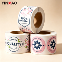 Autocollants personnalisés Yingao, autocollants imperméables, étiquettes en vinyle autocollantes pour les flacons de soins de la peau, les pots de sérum cosmétique, la décoration